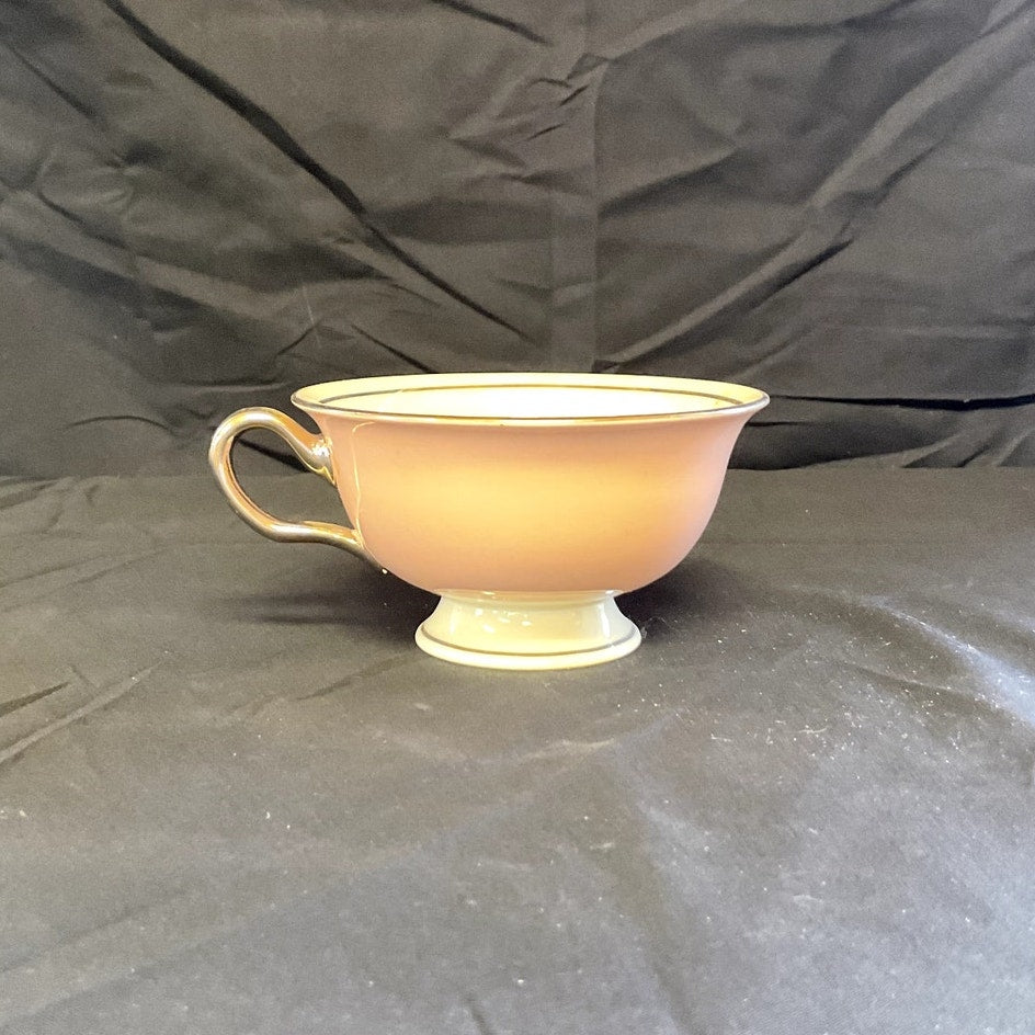 "Shell Pink" by Castleton Tea cup & Saucer