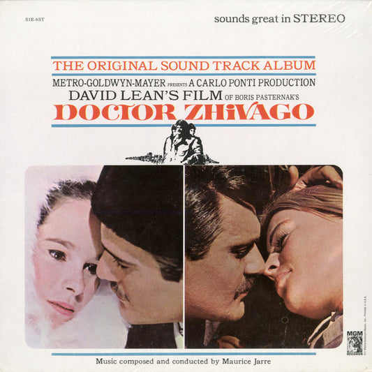 Maurice Jarre : Doctor Zhivago Original Soundtrack Album (LP,Album,Stereo)