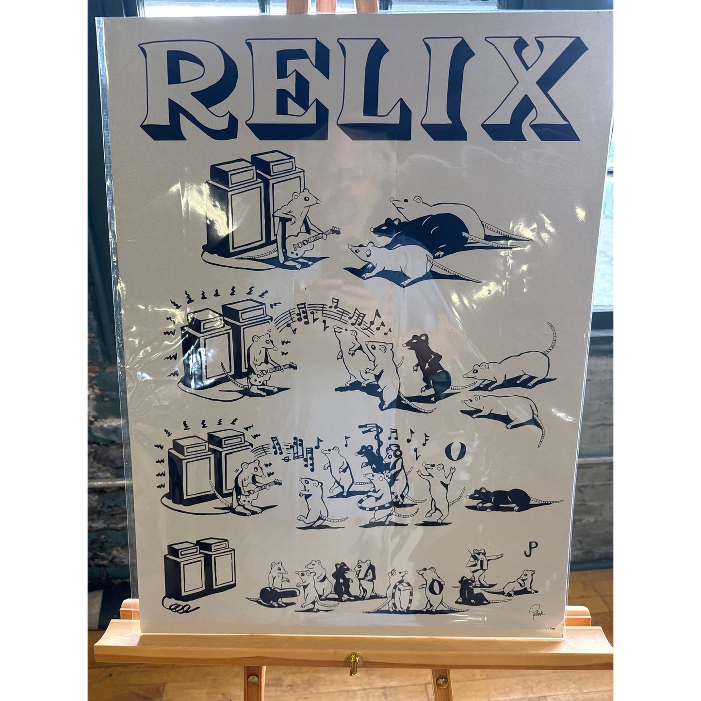 Phish Pied Piper 2020 Pollock Poster 63 of 250