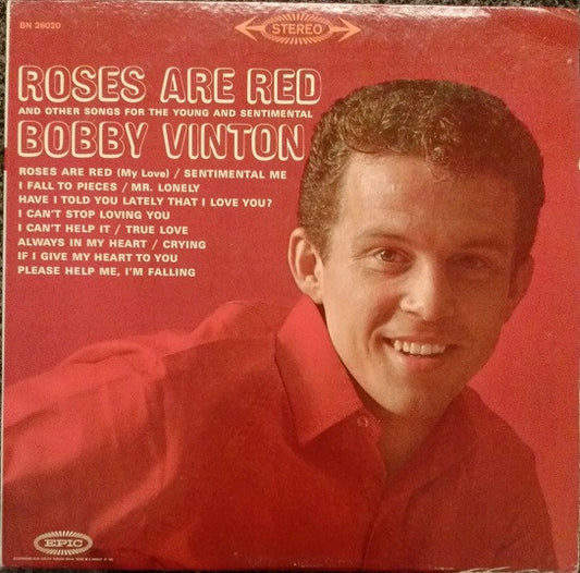 Bobby Vinton : Roses Are Red (LP,Album,Stereo)