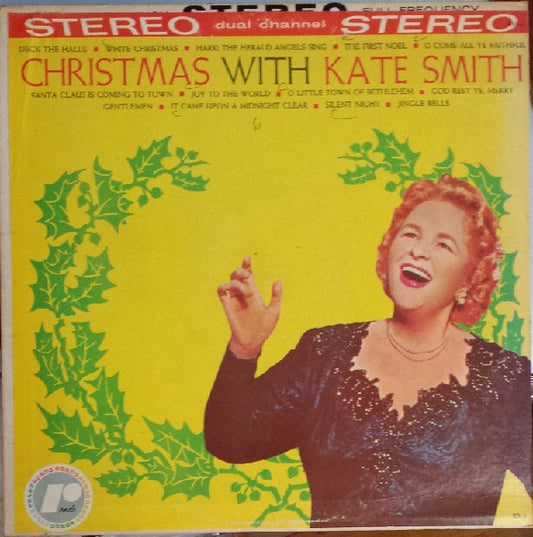 Kate Smith (2) : Christmas With Kate Smith (LP,Album,Stereo)