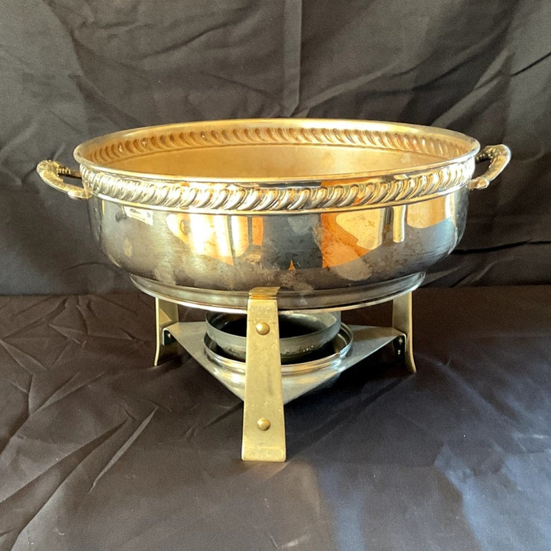 Silver-Plated Chafing Dish