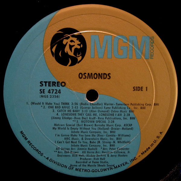 The Osmonds : Osmonds (LP,Album,Stereo)