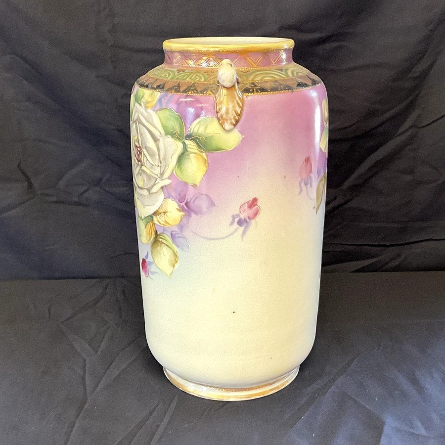 Imperial Nippon Hand Painted Vase