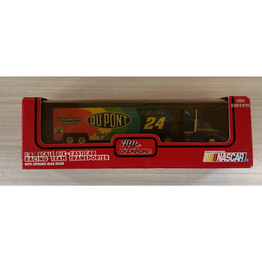 1993 Racing Champions 1:87 Jeff Gordon Diecast NASCAR Hauler – Vintage NIB