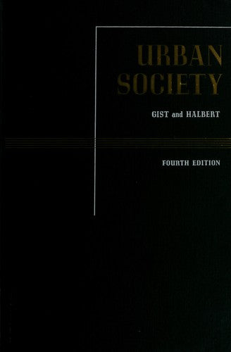 Urban Society — cover