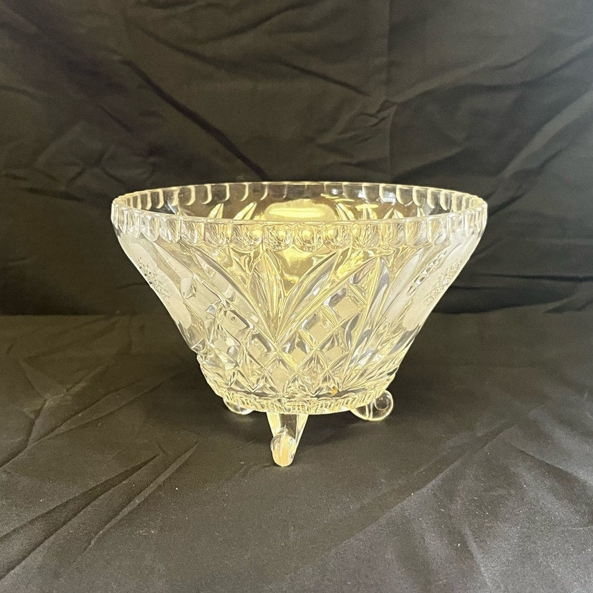 Three Toed Crystal Bowl