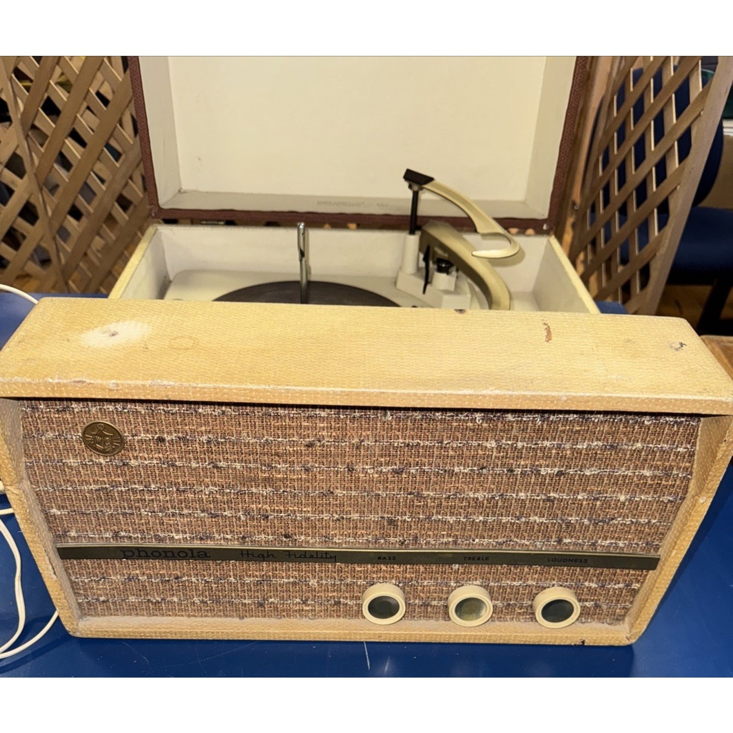 Vtg Phonola 958 Record By Walters Conley Co. Tested Working