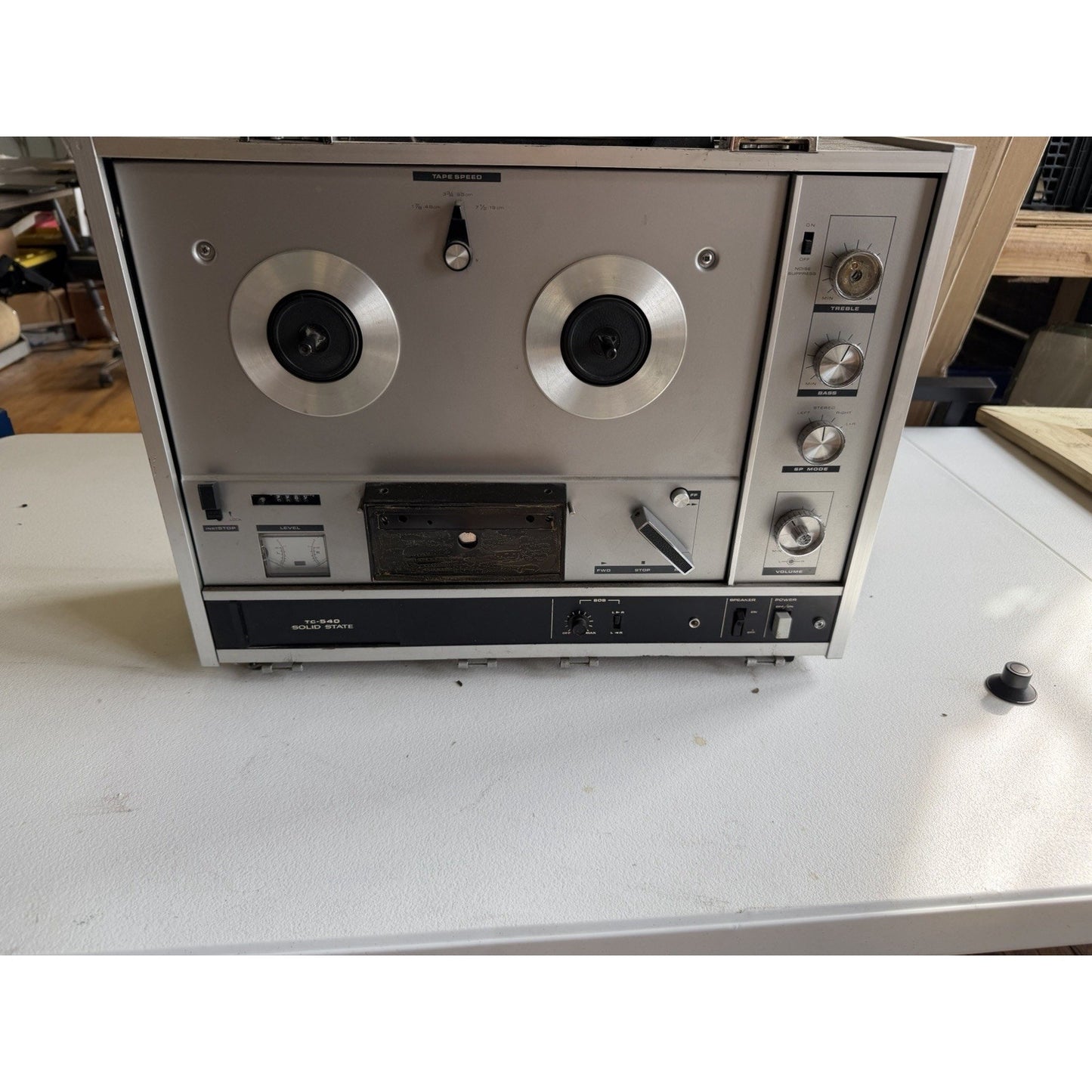 WORKING Vintage Sony TC-540 Solid State Stereo Reel To Reel Tape FOR PARTS
