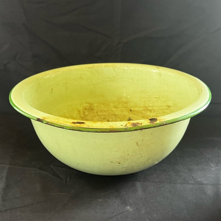 Metal Enamel Bowls - Set of 6