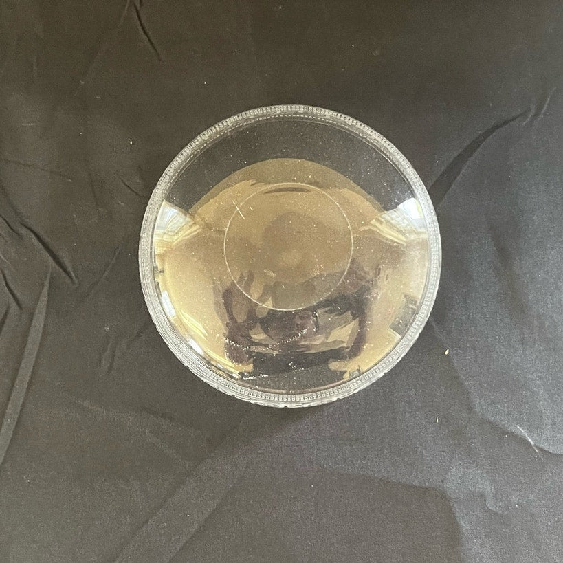 Victorian Style Etched Glass Finger Bowl