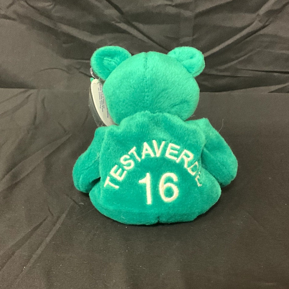 Salvino's Bammers Jets Vinny Testaverde Plush Bear