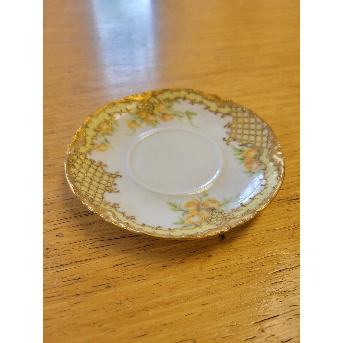 Antique Limoges Haviland & Co. Porcelain Saucer