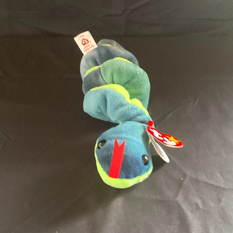 (Rare) Vintage TY Beanie Baby - "Hissy," 1997, Made of PVC Pellets