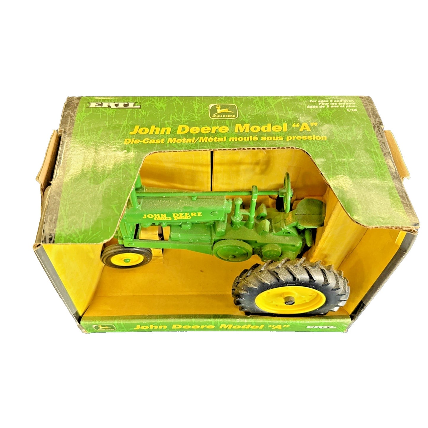 John Deere Model A Tractor 1:16 Vintage 1999 ERTL NIB