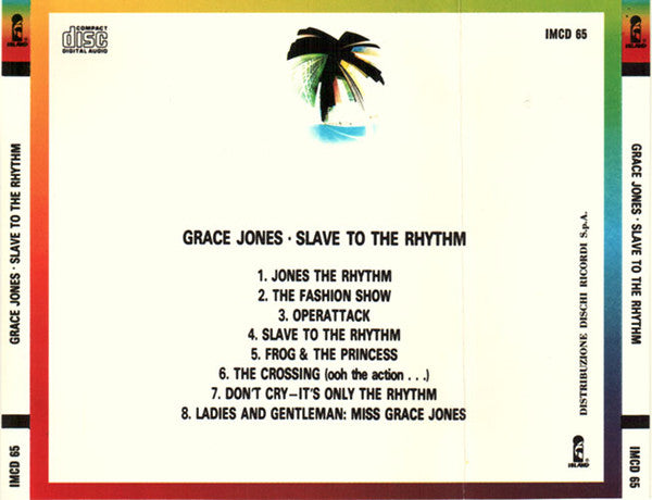 Grace Jones : Slave To The Rhythm (Album,Reissue,Stereo)