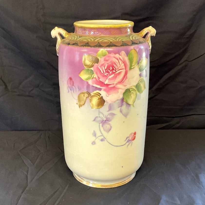 Imperial Nippon Hand Painted Vase