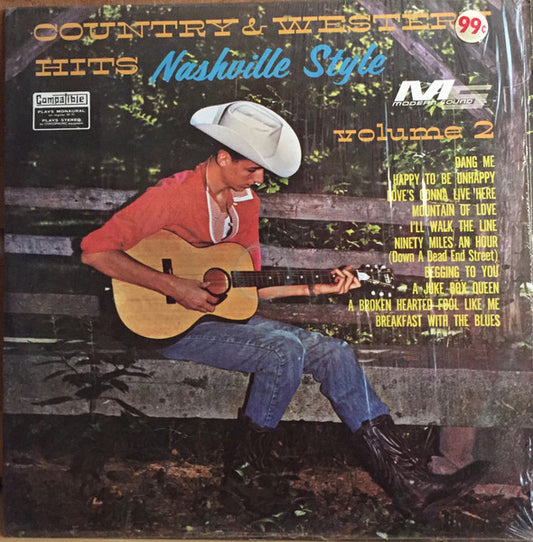 Various : Country & Western Hits Nashville Style Volume 2 (LP,Compilation)