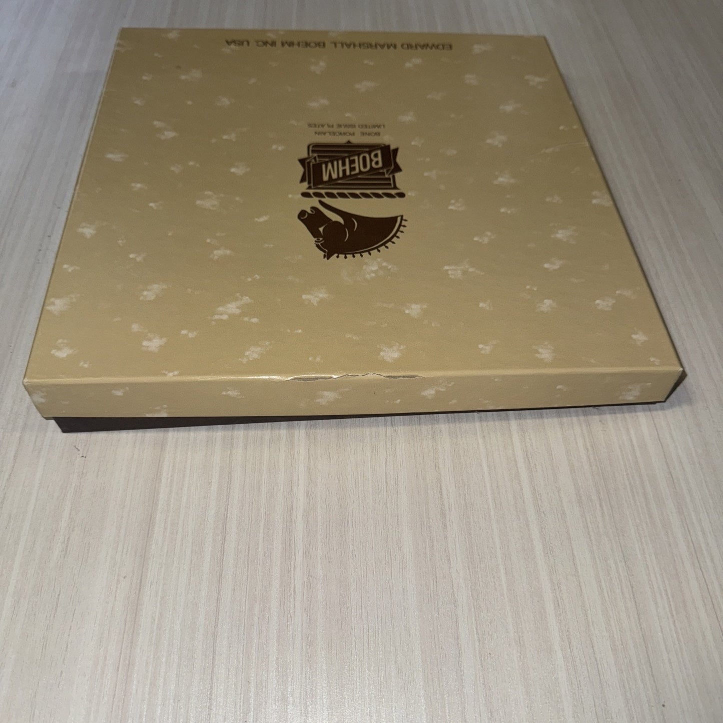 Boehm Ross’ Geese Water Bird Plate w/ Box, Care Card, Registration