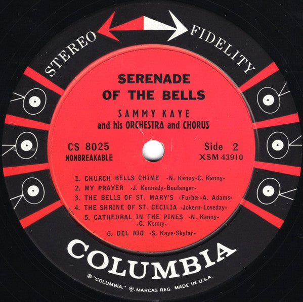 Sammy Kaye And His Orchestra : Serenade of the Bells (LP,Stereo)