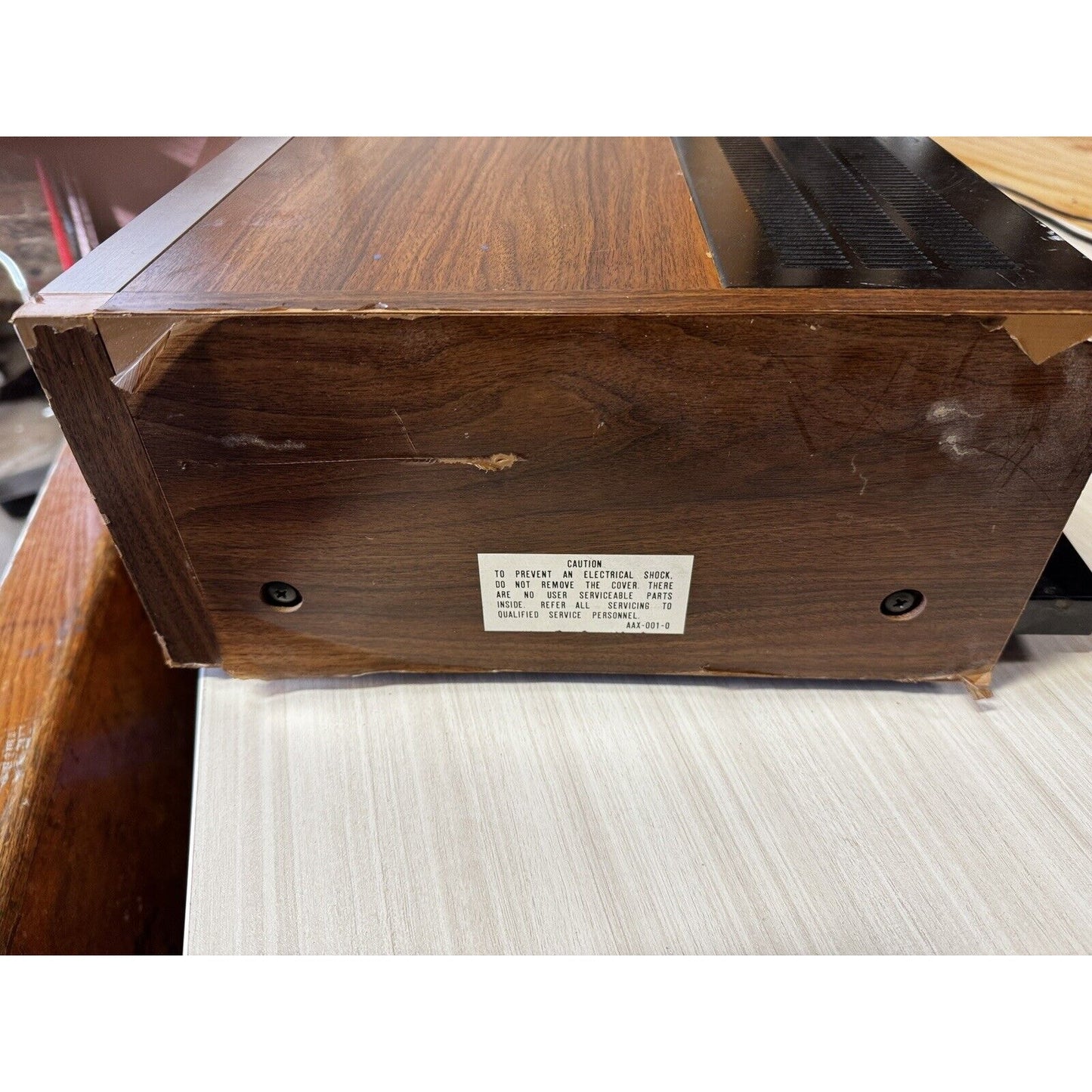 Pioneer SX-650 Vintage Stereo Receiver Tested - Right Cannel Goes in and out