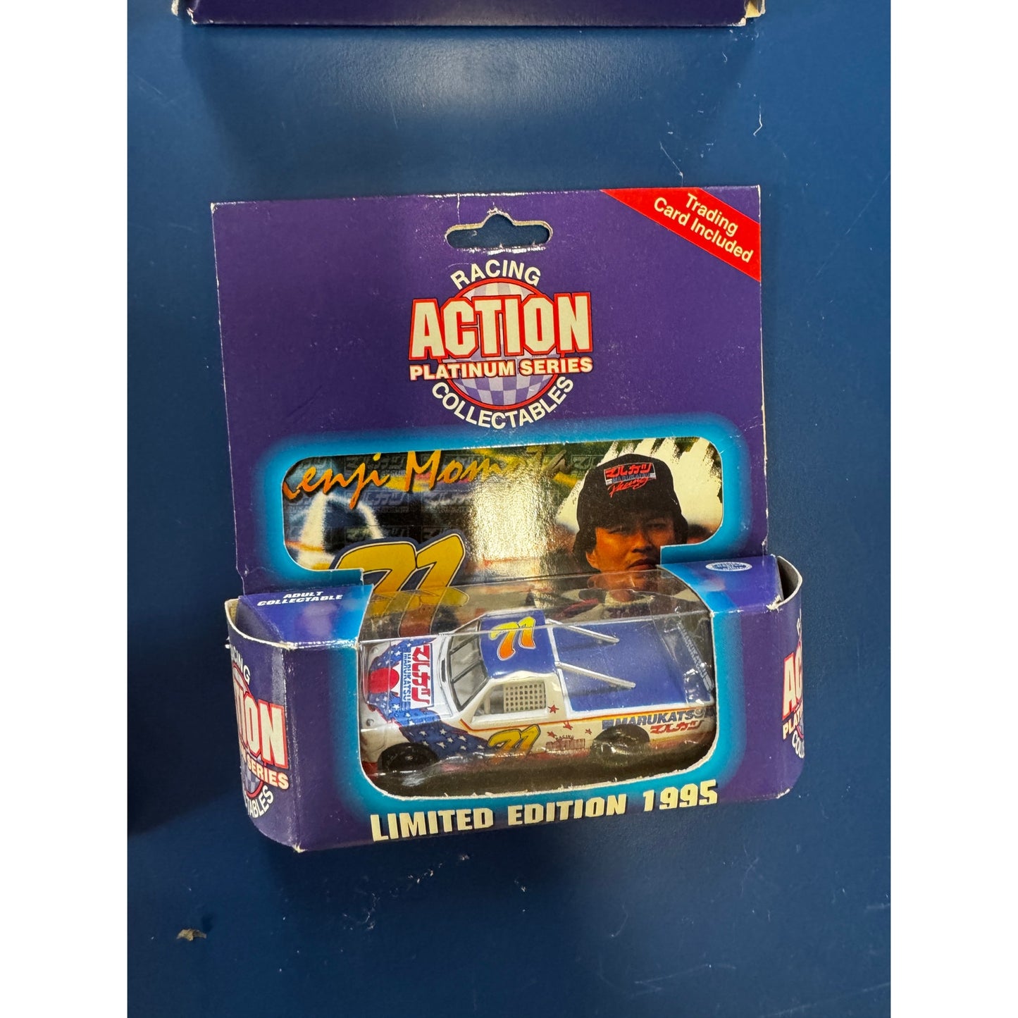 Lot of Seven Racing Action Platinum Series 1995 Trucks & Matching Trading Cards – #28, #52 (Ken Schrader), #7, #16, #84 (Joe Ruttman), #71, #16