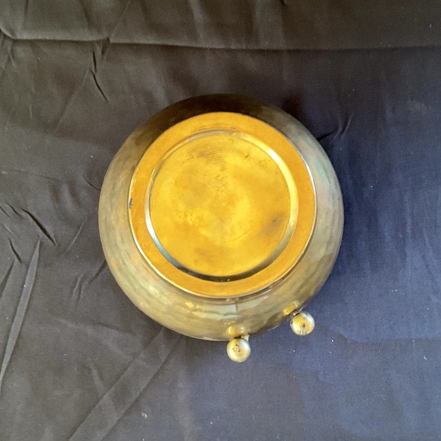 Hammered Brass Bowl