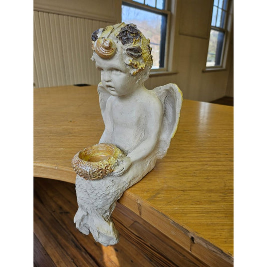 1999 R. Shipman Mermaid Angel Shelf Sitter