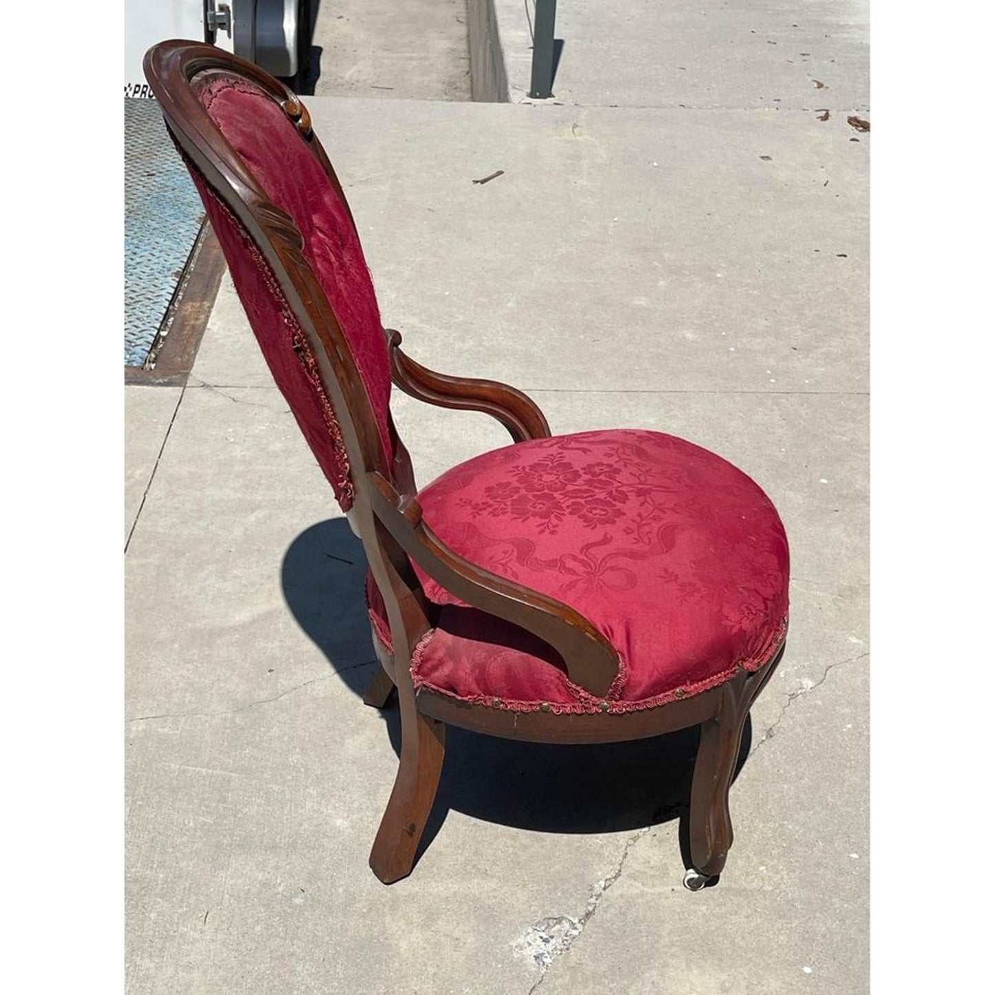 Woman’s American Victorian Parlor Side Chair