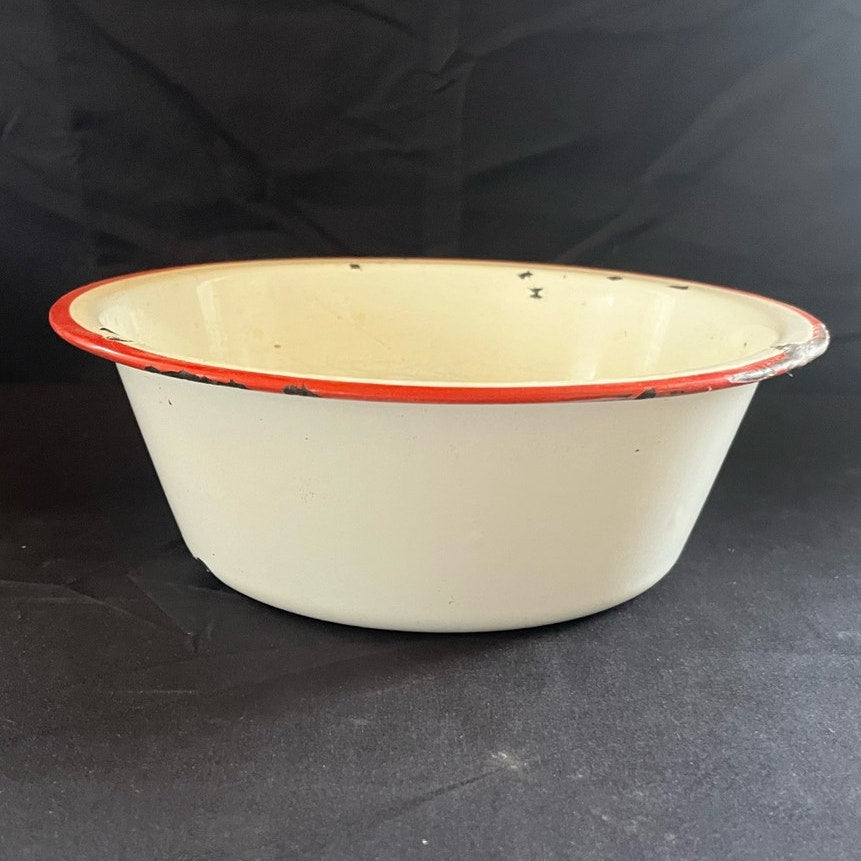 Metal Enamel Bowls - Set of 6