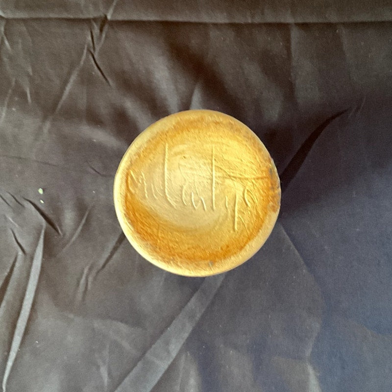 Hand Made Pottery Vase Signed by Artist circa 1970s