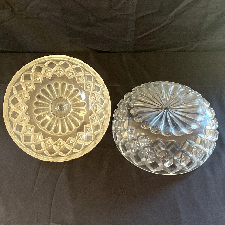 Indiana Glass Covered Candy Dish