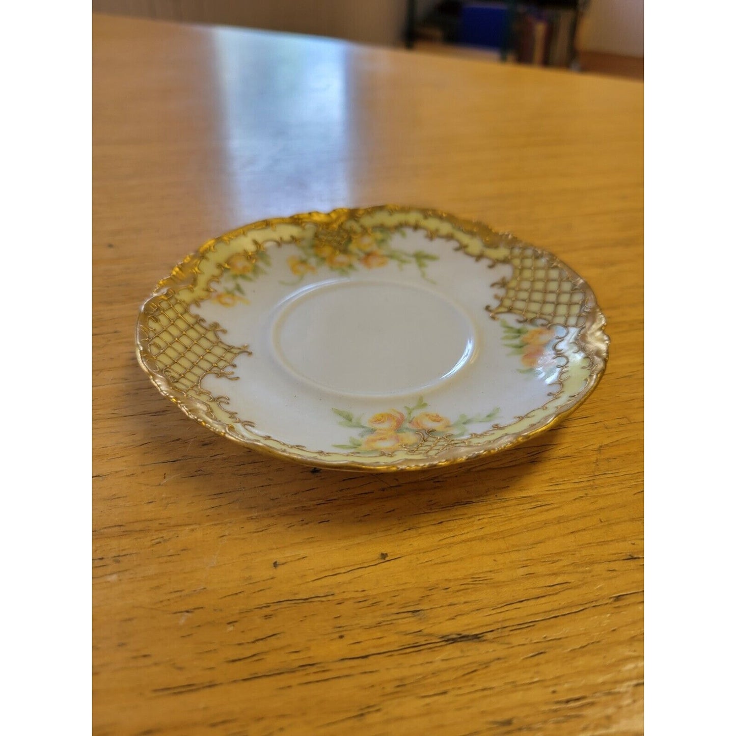 Antique Limoges Haviland & Co. Porcelain Saucer