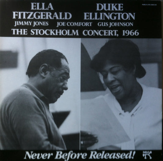 Ella Fitzgerald, Duke Ellington : The Stockholm Concert, 1966 (LP,Album)