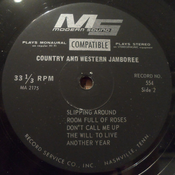 Unknown Artist : Country & Western Jamboree (LP,Album)