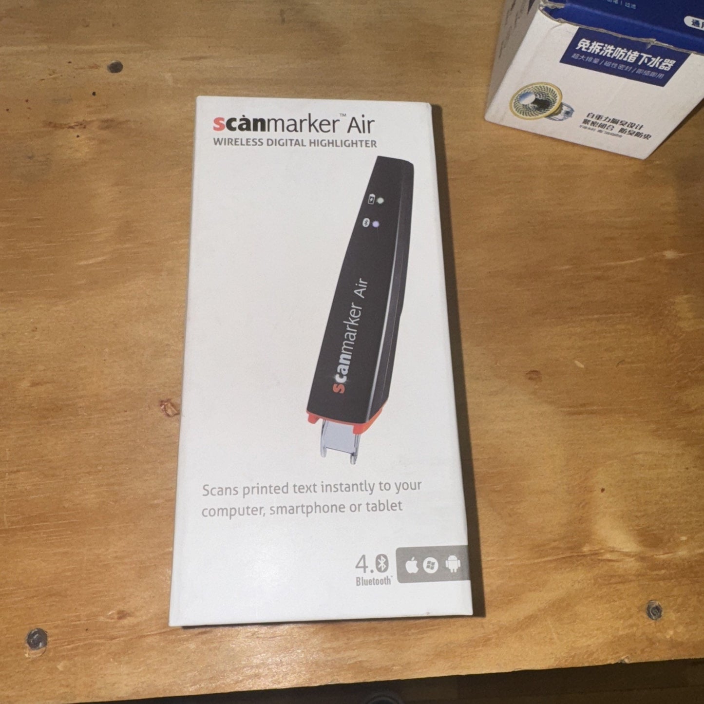 Scanmarker Air Pen Scanner, Reading Pen, Digital Highlighter Scanning Pen, Black