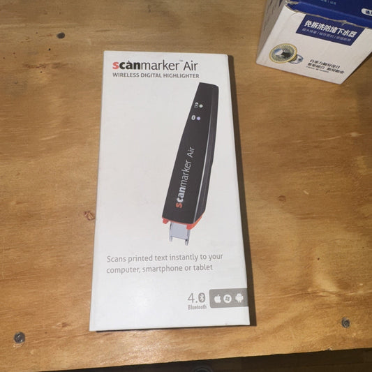 Scanmarker Air Pen Scanner, Reading Pen, Digital Highlighter Scanning Pen, Black