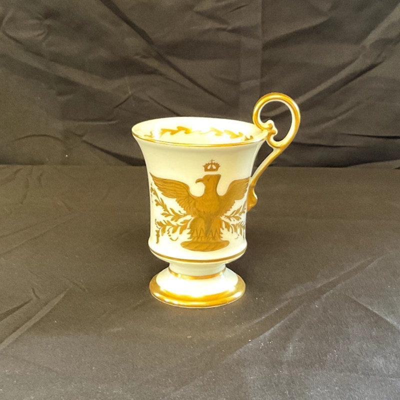 Vintage Barat Limoges Golden Eagle Porcelain Tea cup