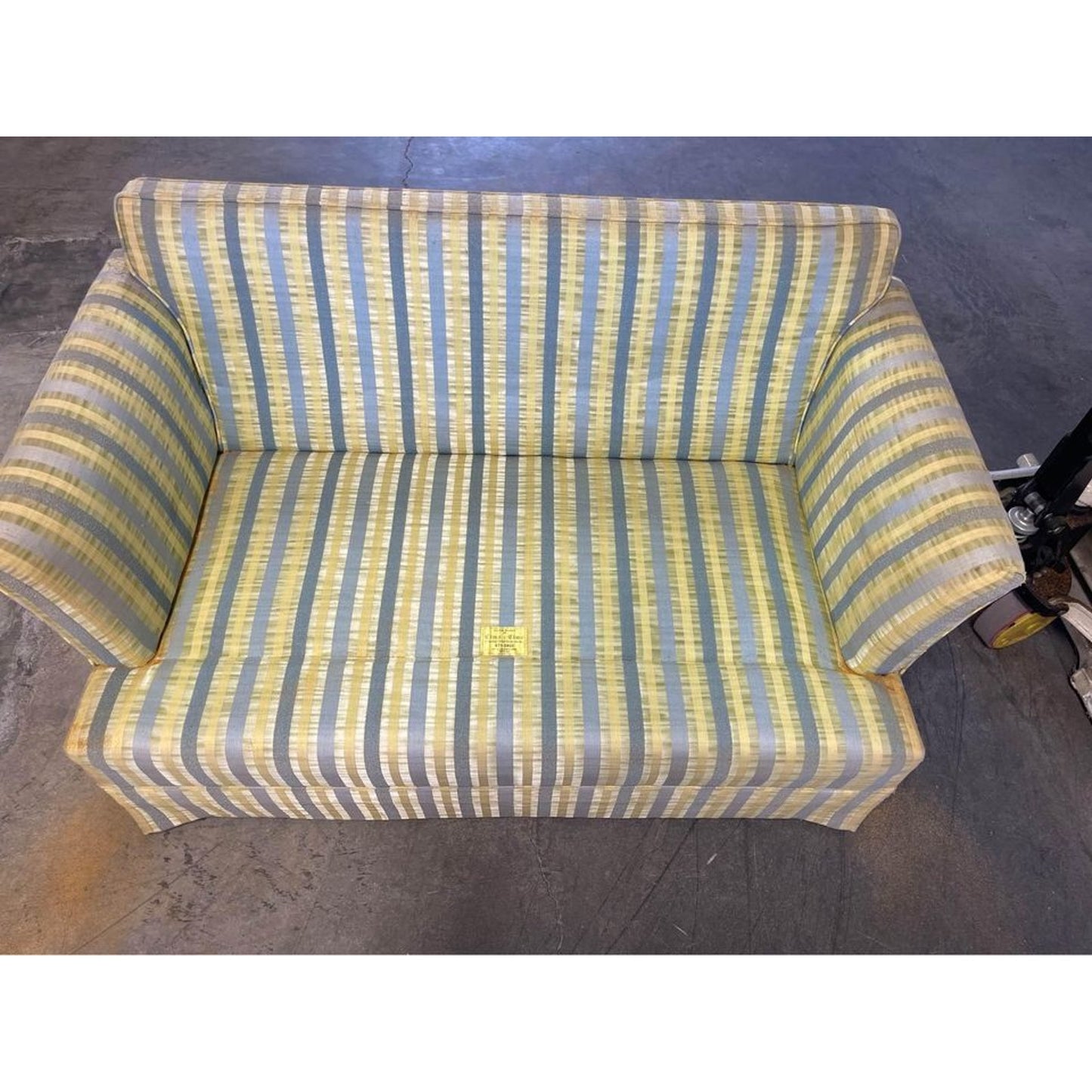 Striped Loveseat