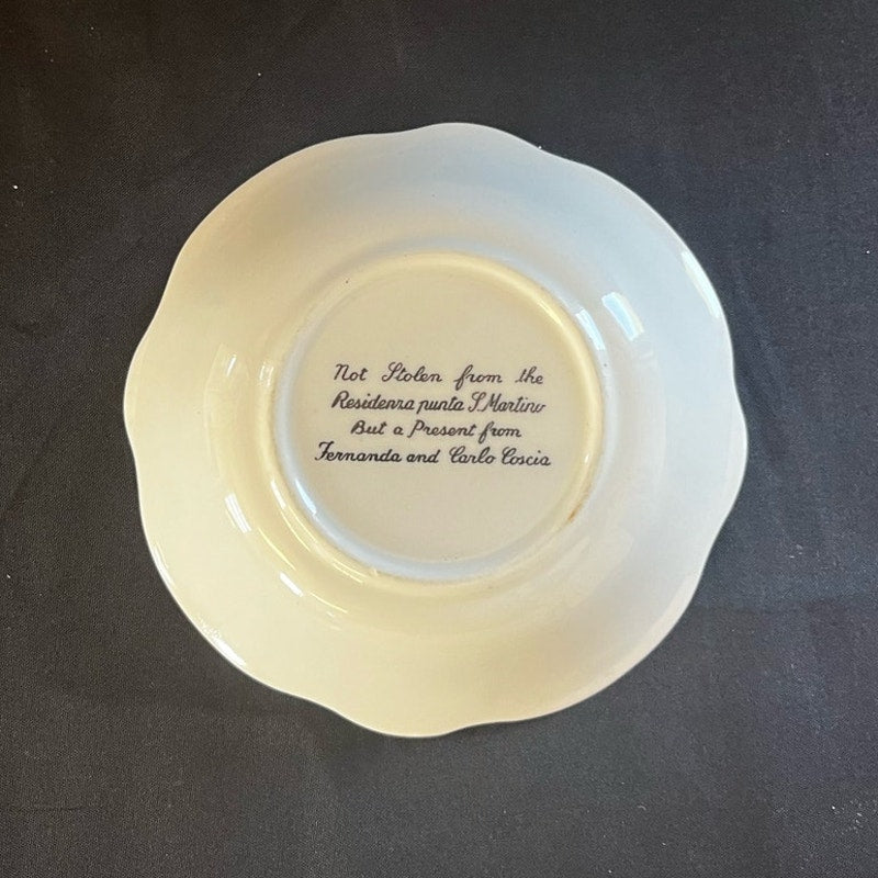 Vintage Porcelain Trinket Dish