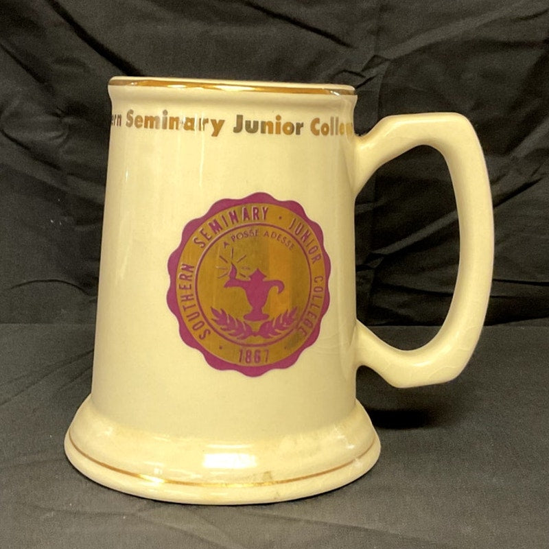 Southern Seminary Junior College Gold Rimmed Beer Stein