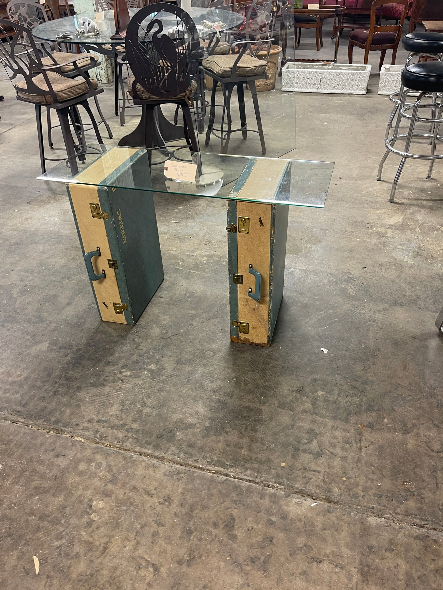 Unique Suitcase Table