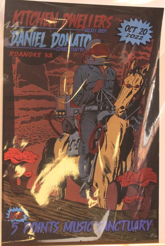 18"x12"-Kitchen Dwellers-5 Points Sanctuary-10-20-22-Rke, Va-Brian Cheek-Poster