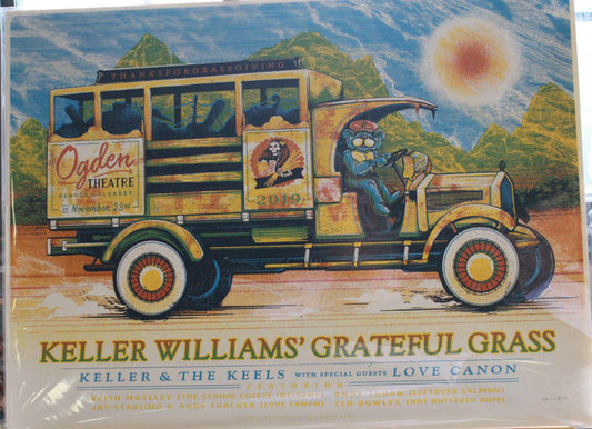 Keller Williams Concert Poster – Ogden Theater Denver CO – Nov 23