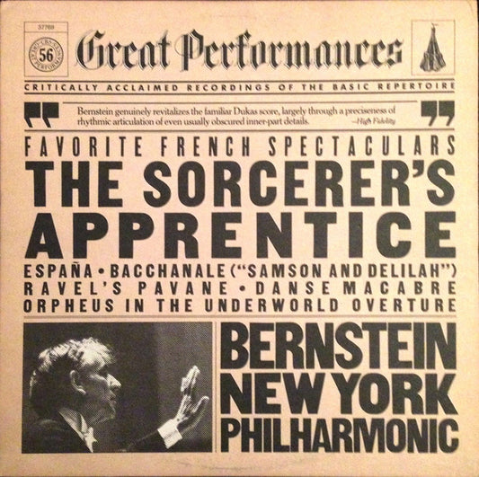 New York Philharmonic|Leonard Bernstein – Favorite French Spectaculars (1982, CBS)
