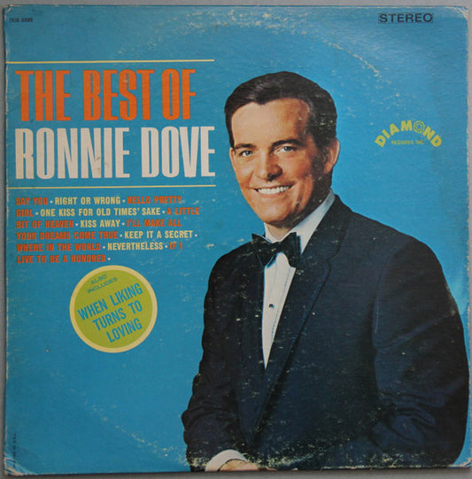 Ronnie Dove – The Best Of Ronnie Dove (1966, Diamond Records Inc)