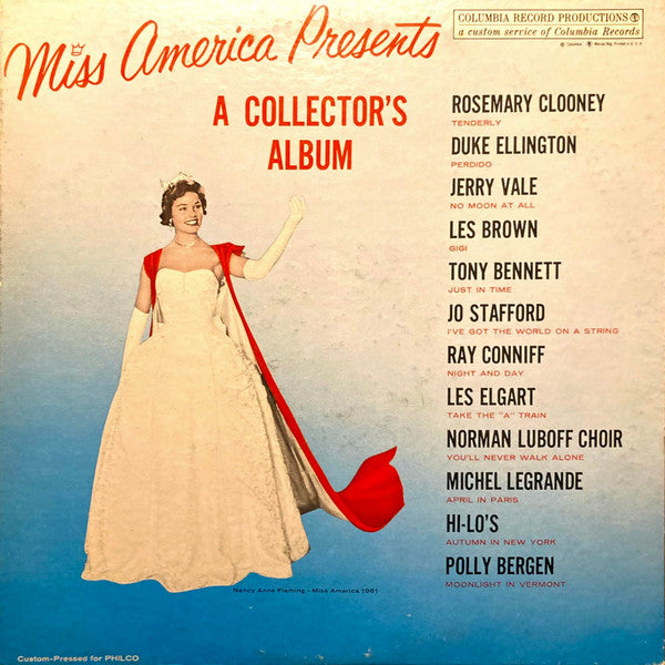 Various – Miss America Presents A Collector's Album (1961, Columbia Record Productions)