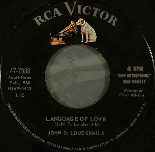 John D. Loudermilk – Language Of Love (1961, RCA Victor)