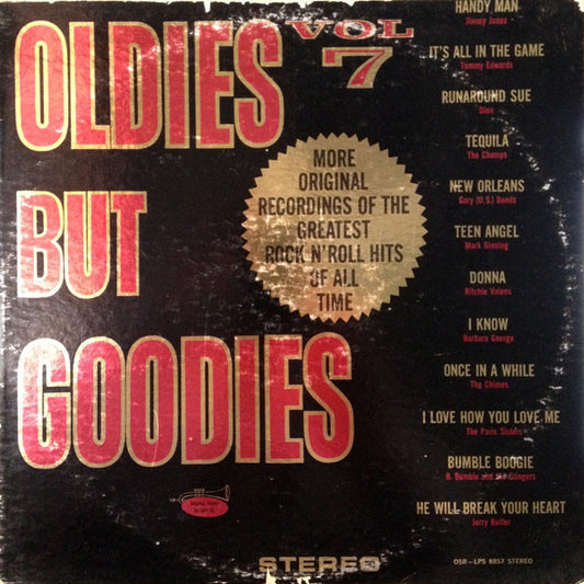 Various – Oldies But Goodies Vol. 7 (1964, Original Sound)