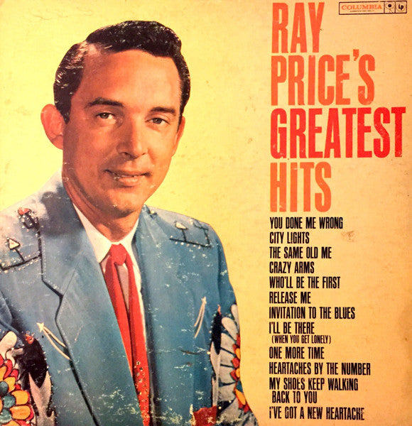 Ray Price – Ray Price's Greatest Hits (1961, Columbia)